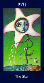 The Star tarot card