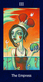 The Empress tarot card